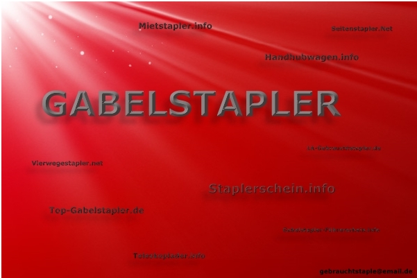 Gabelstapler - Gebrauchtstapler - Miete - Ersatzteile